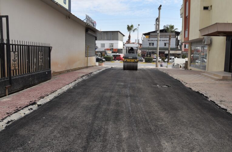 HÜSEYİN OKAN MERZECİ MAHALLESİ’NE 500 TON SICAK ASFALT