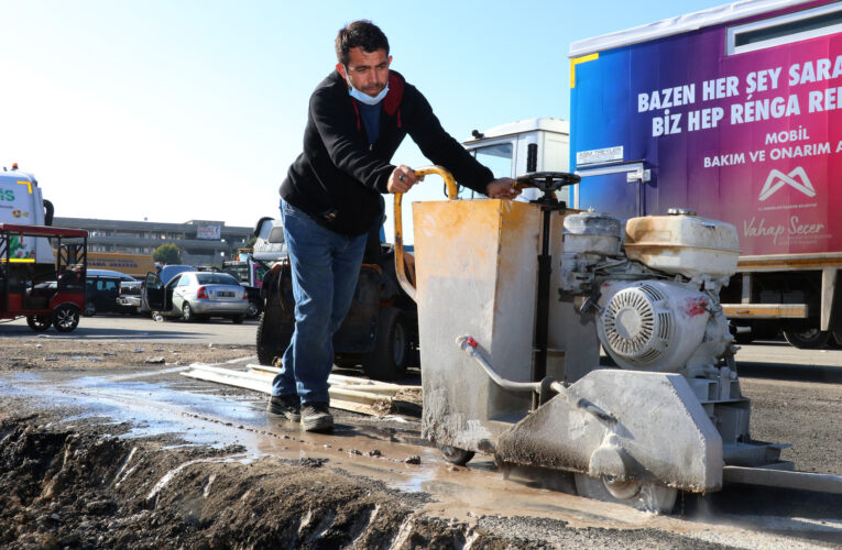 TEKNİK BİRİMLER YERLEŞKESİ’NDE YENİLEME ÇALIŞMASI