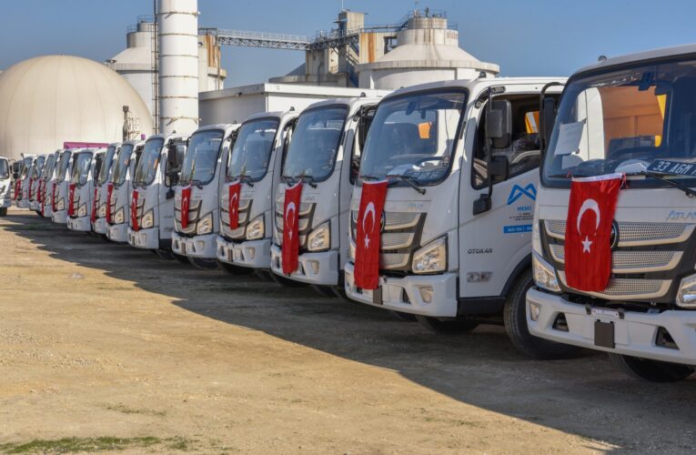 MESKİ’YE ÇEVRE DOSTU ARAÇLAR KAZANDIRILIYOR