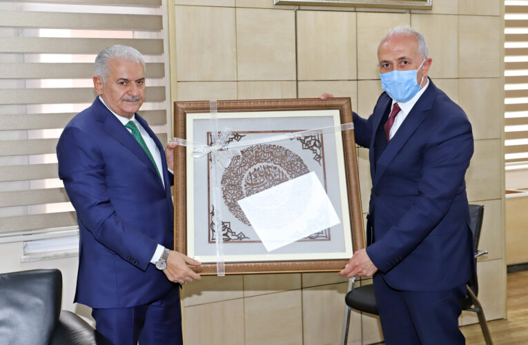YILDIRIM VE ELVAN’DAN GÜLTAK’A ZİYARET