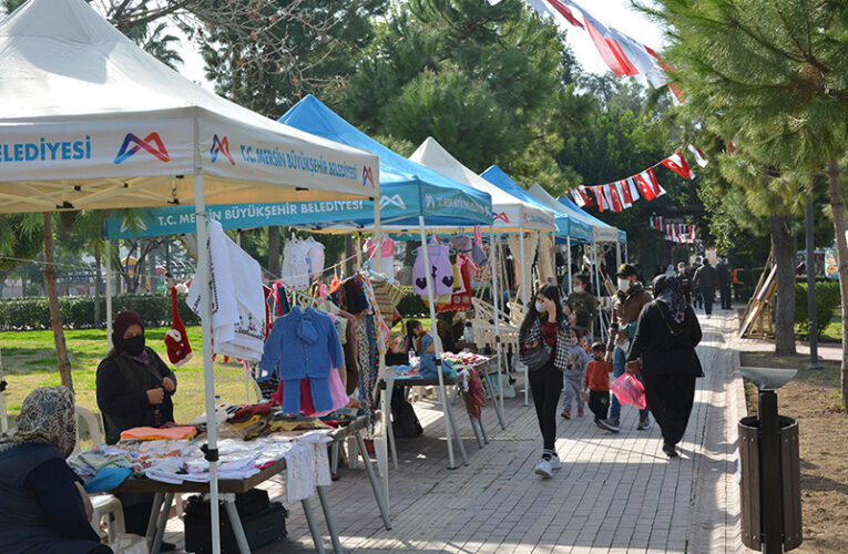 KADIN ÜRETİCİLER BU KEZ STANDLARINI TARSUS’TA AÇTI