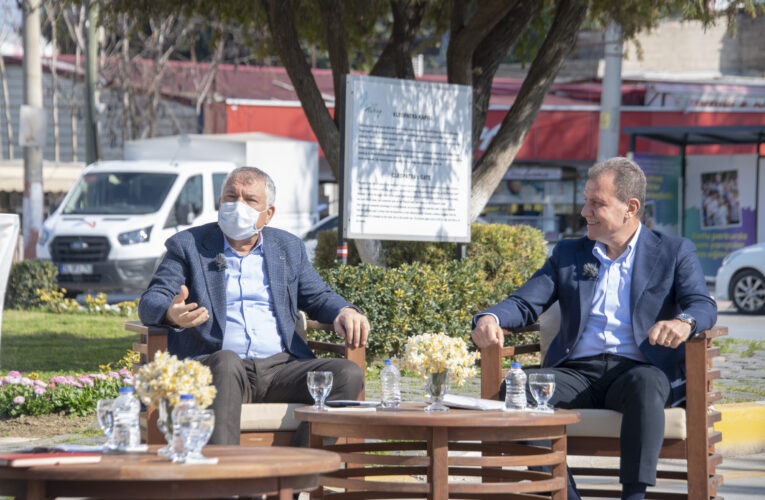 MERSİN VE ADANA BÜYÜKŞEHİR BELEDİYE BAŞKANLARI ORTAK YAYINA KATILDI