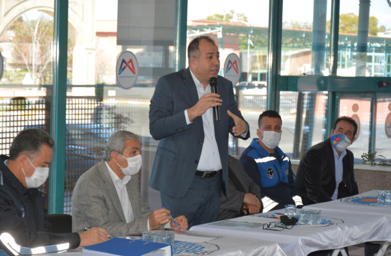 BÜYÜKŞEHİR ZABITA DAİRESİ, TARSUS’TAKİ SEYYAR SATICILARI BİLGİLENDİRDİ