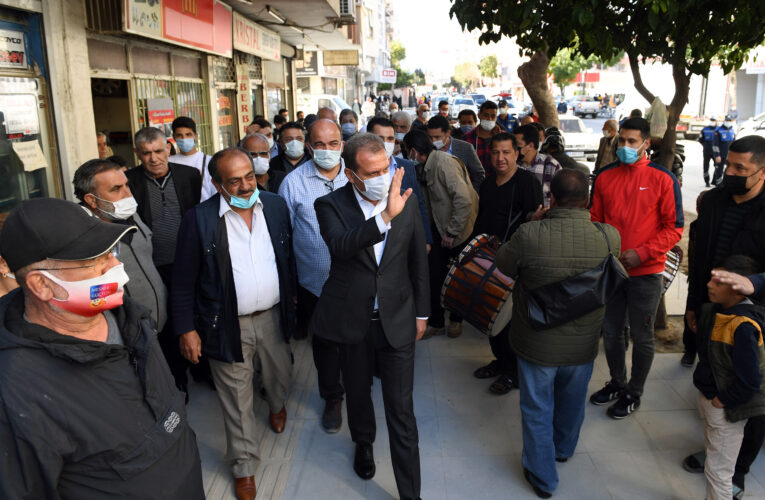 ESNAFTAN BAŞKAN SEÇER’E ‘HİZMET’ TEŞEKKÜRÜ