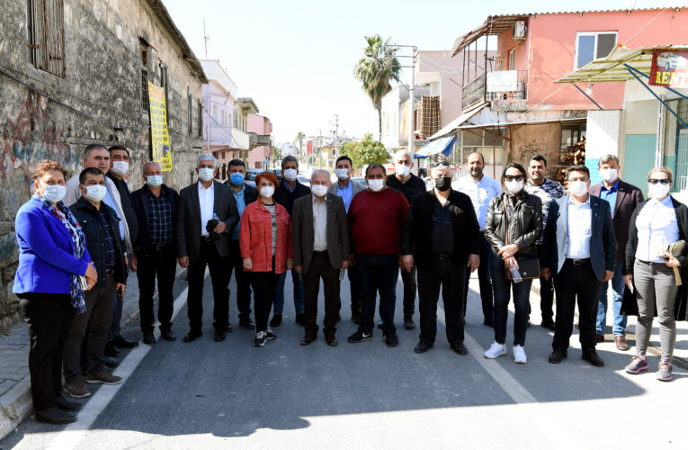 MERSİN BÜYÜKŞEHİR’DEN KAZANLI’YA HİZMET ATAĞI