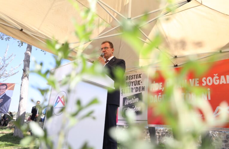 MERSİN BÜYÜKŞEHİR, ÜRETİCİNİN TALEBİNİ YANITSIZ BIRAKMIYOR