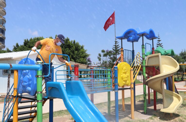 DEZENFEKTE EDİLMEYEN YER BIRAKILMADI