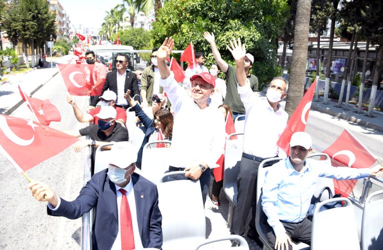 BÜYÜKŞEHİR’İN ETKİNLİKLERİ İLE 19 MAYIS RUHU TÜM KENTE YAYILDI