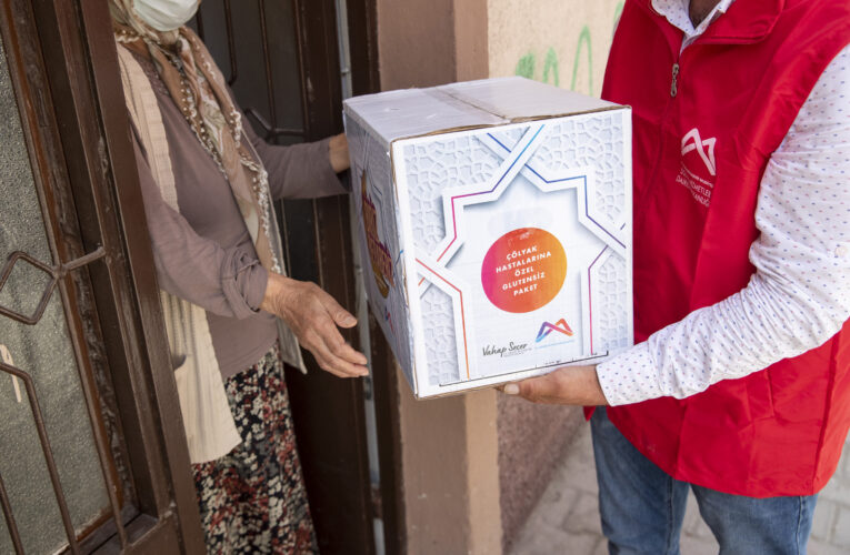 210 ÇÖLYAK HASTASINA GLÜTENSİZ GIDALAR ULAŞTIRILIYOR