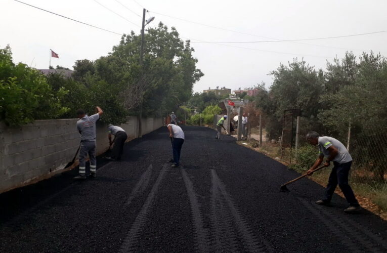 Asfalt yama, kaldırım ve bordür yenileme çalışmaları