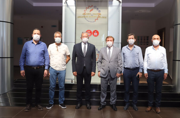 Seyfettin Baysal, MTOSB yönetimini bilgilendirdi