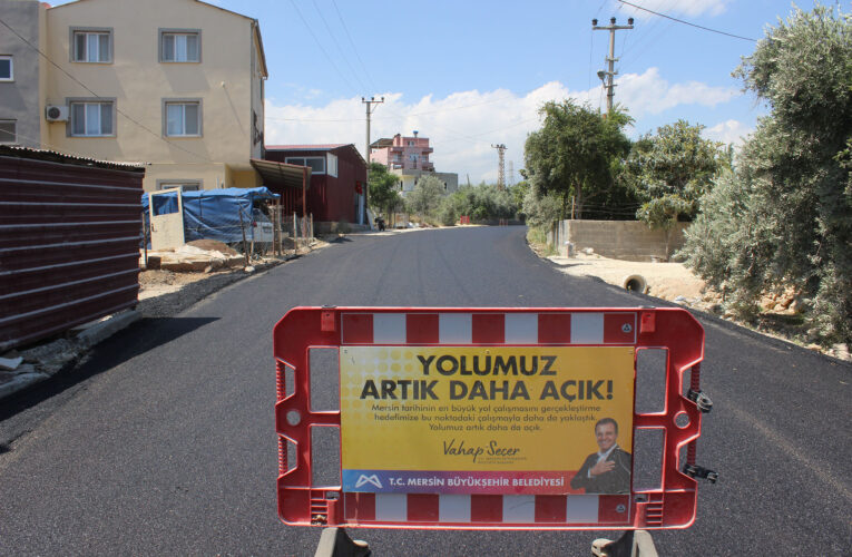 BÜYÜKŞEHİR EKİPLERİNDEN KARGICAK’TA YOL ÇALIŞMASI