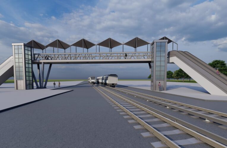 TARSUS SUNAY ATİLLA ÜST GEÇİTİ’NE, ÇİFT TARAFLI YÜRÜYEN MERDİVENLİ VE ASANSÖRLÜ YAYA GEÇİDİ YAPILIYOR