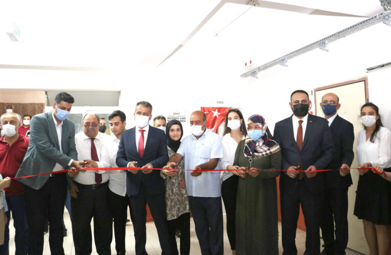 ŞEHİT MUSTAFA SARI’NIN ADI TOROSLAR’DA OKUL KÜTÜPHANESİNDE YAŞAYACAK