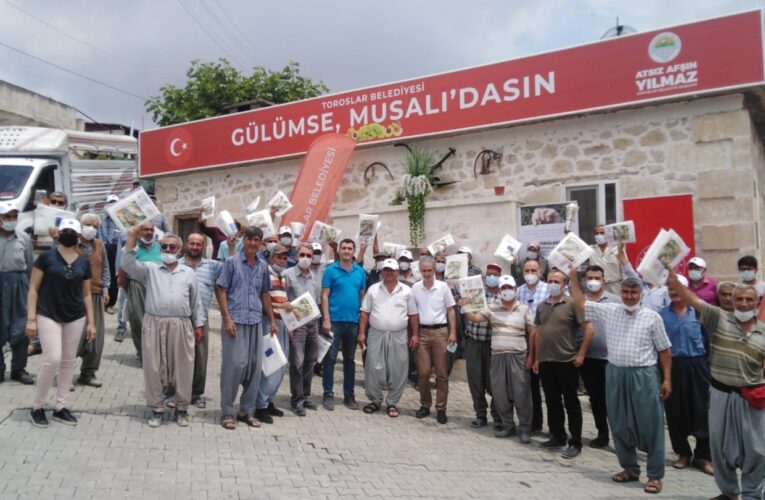 TOROSLAR’DA ÇİFTÇİLER BİLİNÇLENİYOR, DOĞAYLA UYUMLU ÜRETİM ARTIYOR
