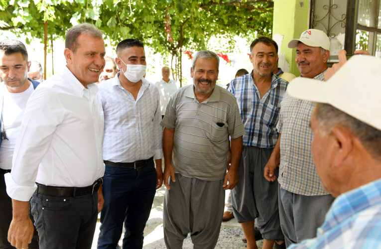 SEÇER: “MERSİN BÜYÜKŞEHİR BELEDİYESİ TARIMDA ÇOK ÖNEMLİ İŞLER YAPIYOR”