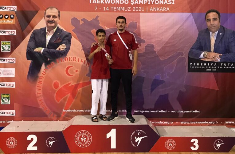 BÜYÜKŞEHİR GSK TEMSİLCİSİ TEAKWONDO’DA TÜRKİYE 3.’SÜ OLDU