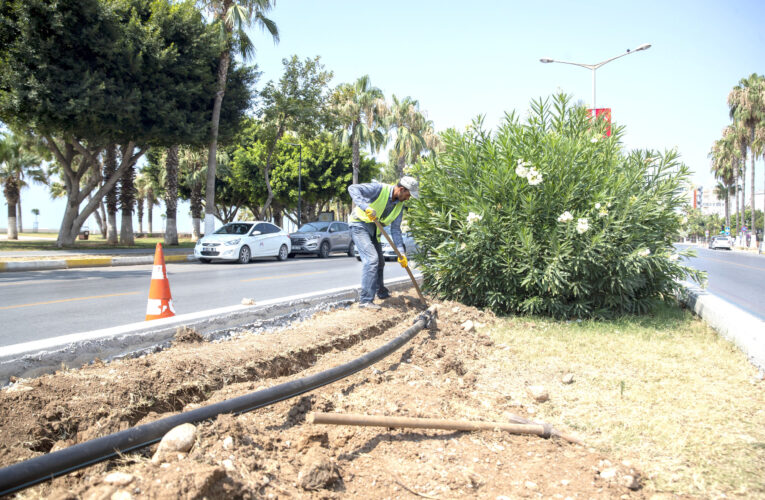 REFÜJLERDEKİ OTOMATİK SULAMA ALANLARI GENİŞLİYOR