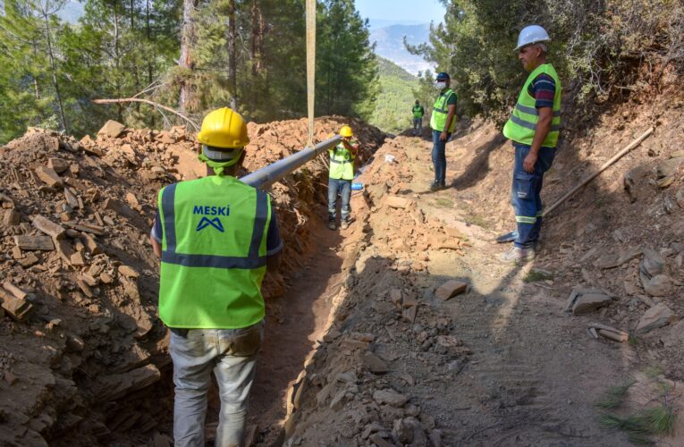 MESKİ, ÇAMLIPINARALANI MAHALLESİ’NİN YETERSİZ İÇMESUYU SORUNUNA SON VERDİ