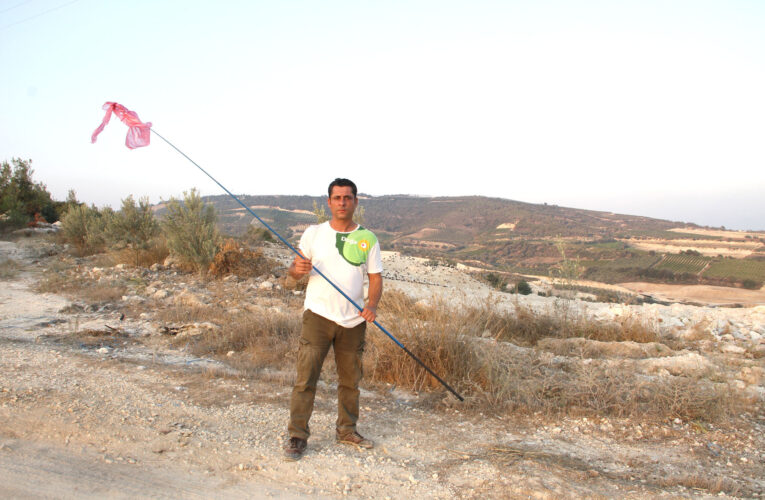 Mersin’de Doğa Derneği üye ve gönüllüleri leylek nöbeti tutuyor