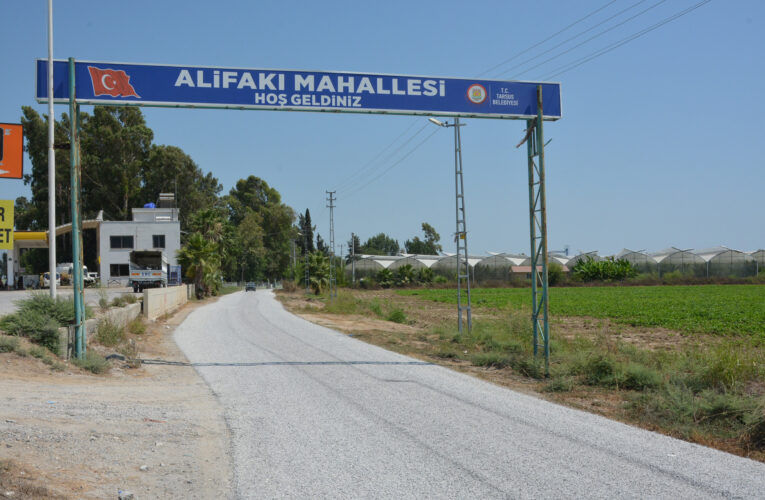 GRUP YOLLARI, BÜYÜKŞEHİR’İN ÇALIŞMALARIYLA ULAŞILABİLİR HALE GELİYOR