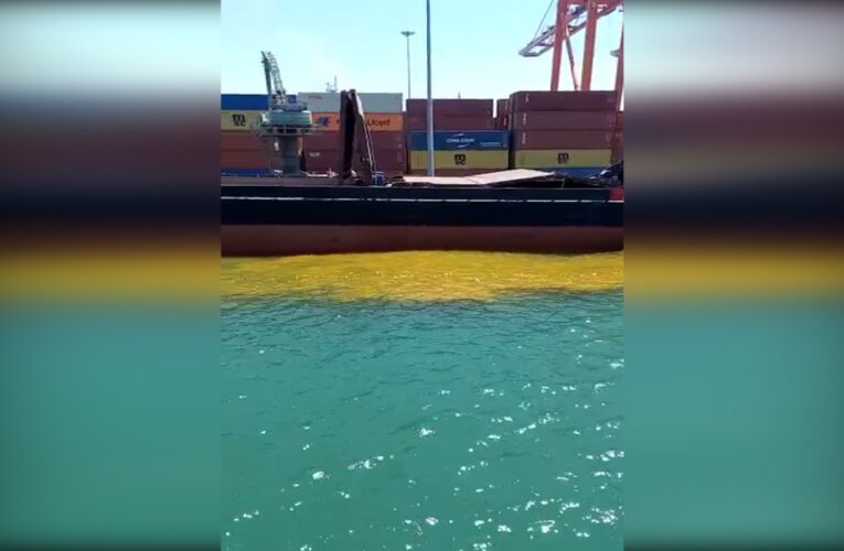 BÜYÜKŞEHİR’DEN DENİZİ KİRLETEN GEMİYE AĞIR CEZA