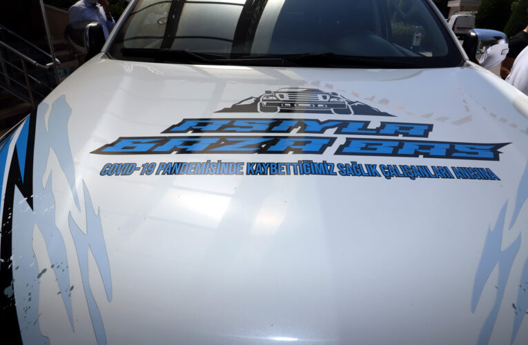 TRANSANATOLİA RALLİSİNE KATILACAK SAĞLIKÇI EKİP AKDENİZ BELEDİYESİ’Nİ ZİYARET ETTİ