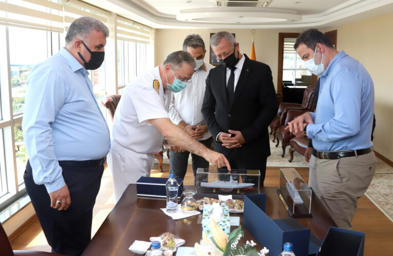 Tuğamiral Fuat Gedik’ten MTOSB’ye ziyaret