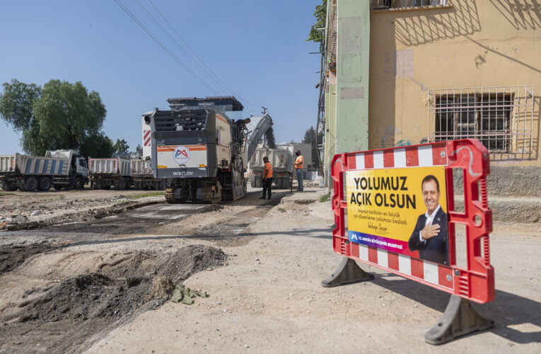 MAHALLENİN 40 YILDIR ÇÖZÜLEMEYEN ASFALT SORUNU TARİHE KARIŞIYOR