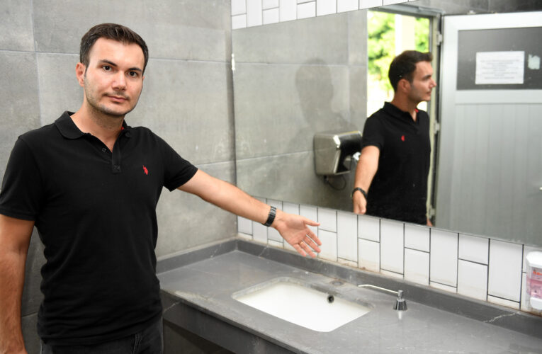 AYNI GÜN İÇERİSİNDE MERKEZDE 6, TARSUS’TA 1 NOKTADAKİ TUVALETLERE SALDIRI