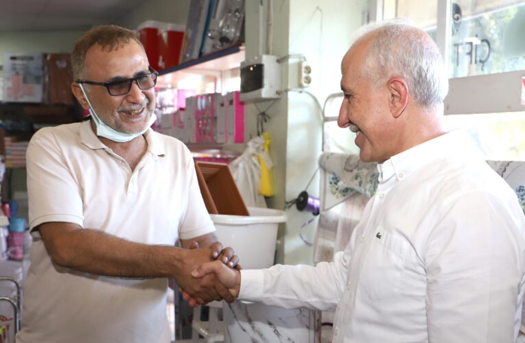 “Özellikle kanalın olduğu bölgede esnaf ziyaret edilmeli”