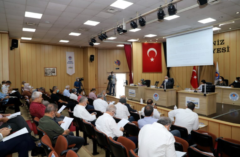 1/1000 ölçekli revizyon uygulama imar planı 1. etabı oybirliğiyle geçti