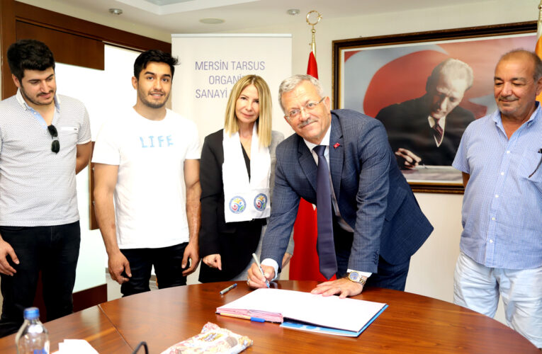 MTOSB’den engelli milli sporculara destek