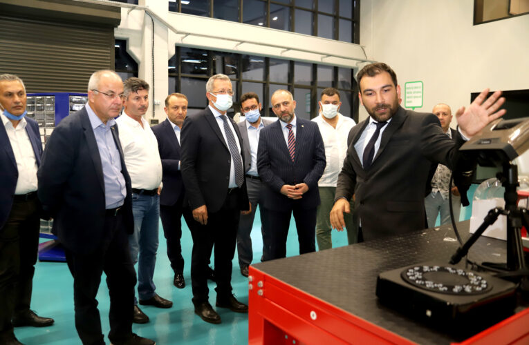 Batı Karadenizli işadamlarından Model Fabrika ve Yenilik Merkezi’ne ziyaret