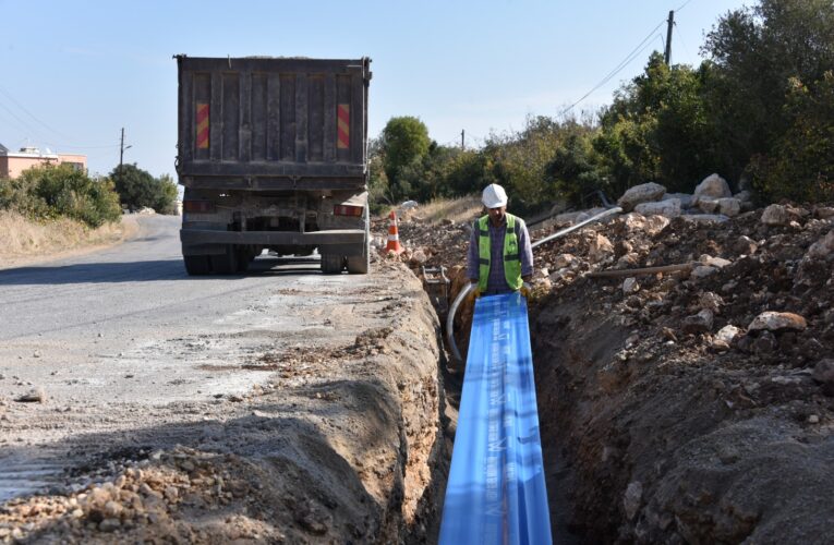 MESKİ’NİN İLÇELERDEKİ YATIRIMLARI ARALIKSIZ DEVAM EDİYOR