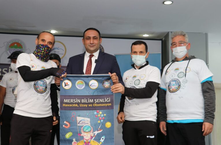 “Bisikletli Gruplar, Bilim Şenliği İçin Pedal Çevirdi”