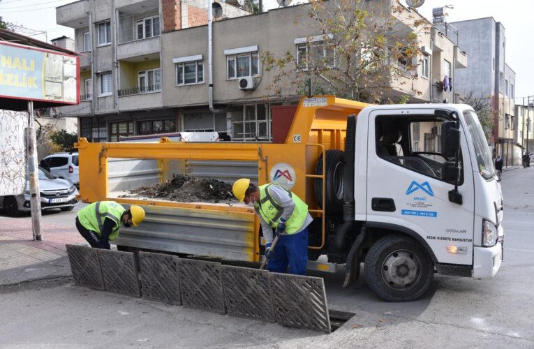 MESKİ, YAĞIŞLARA KARŞI ÖNLEMLERİNE HIZ VERDİ