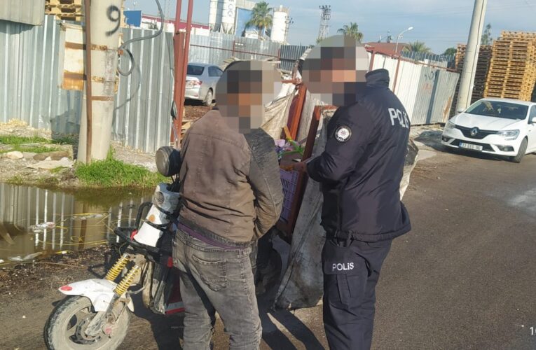 Çöp Toplayan Şahıslara Karşı Uygulama Yapıldı