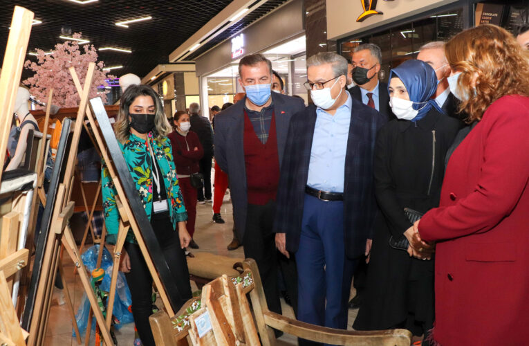 Sıfır Atık/Geri Dönüşüm Sergisi’nin açıldı