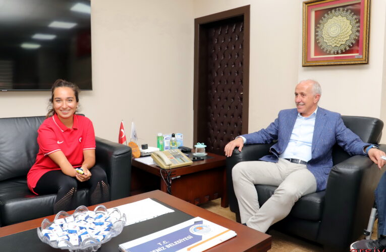 Başkan Gültak’tan Miray’a tebrik