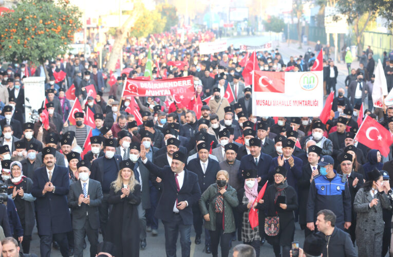 “PANDEMİYLE MÜCADELE EDİLİRKEN, HİZMETLER DE BAŞARIYLA SÜRDÜRÜLDÜ”