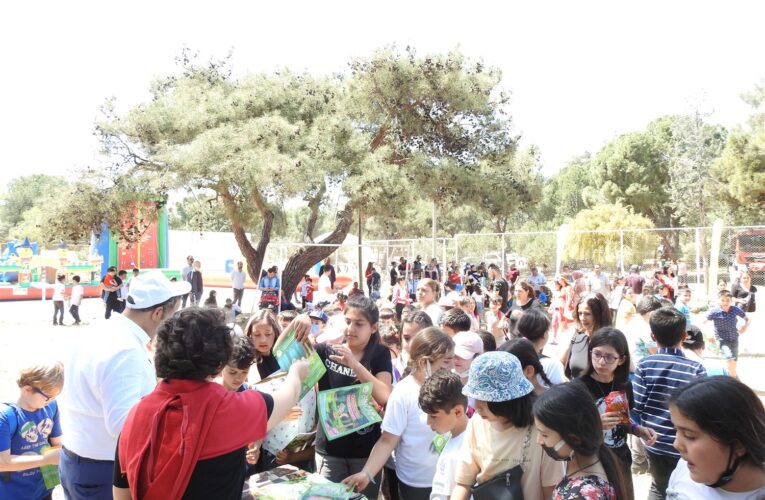 Mersin’de 23 Nisan Orman ve Çocuk Şenliğinde çocuklarımızla birlikteydik