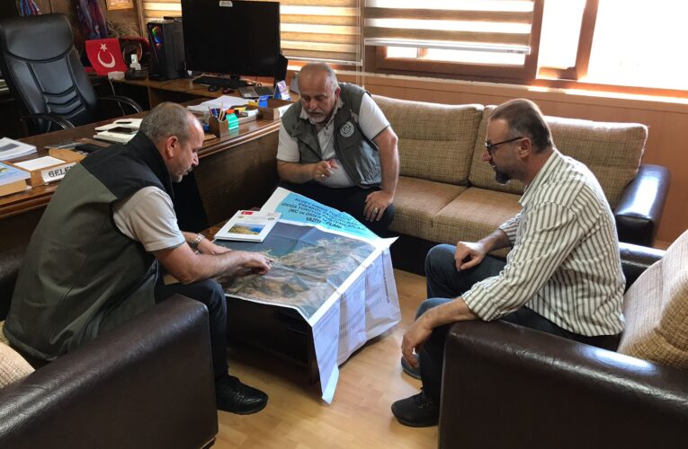 KKTC Erenköy ekoturizm alanında yapılacak çalışmalar yerinde incelendi