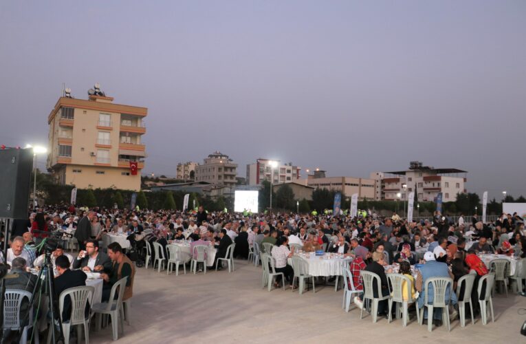 “TİCARET BAKANI MEHMET MUŞ, BAŞKAN YILMAZ’IN İFTARDA KONUĞU OLDU”