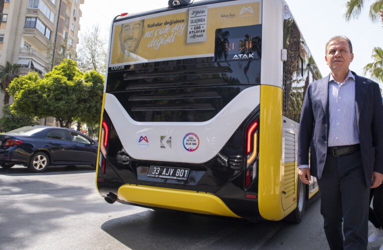 BAŞKAN SEÇER, OTOBÜS FİLOSUNA KAZANDIRILAN 26 YENİ “LİMON”LA KENT TURU YAPTI