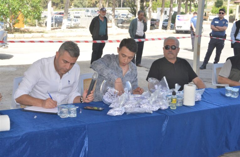 Mersin Orman Bölge Müdürlüğü işçi alımında noter kurası gerçekleşti