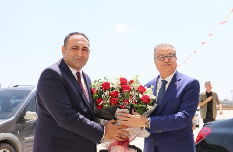 BAŞKAN YILMAZ, VALİ SU’YU AĞIRLADI