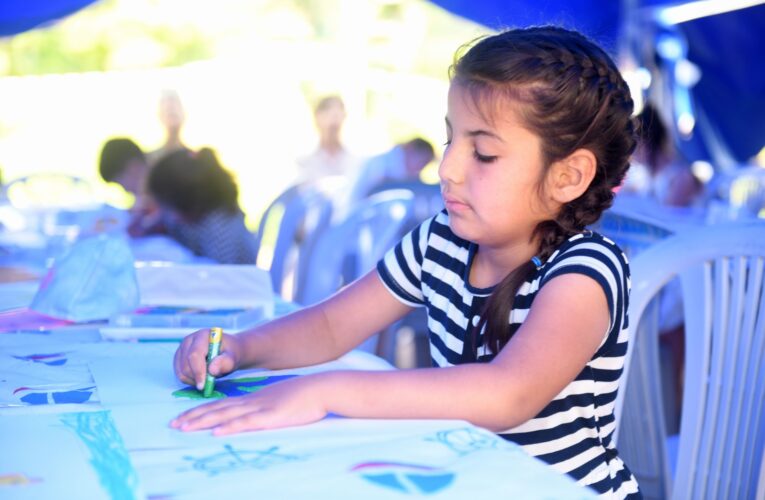 Çocuklar Yenişehir’de hayallerindeki çevreyi çizdi
