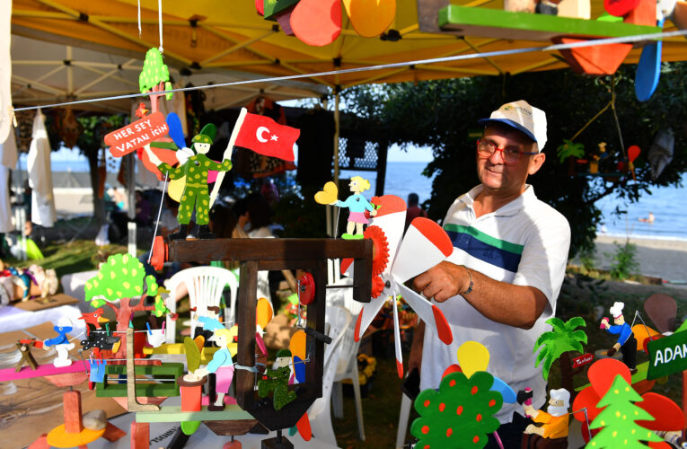 DENİZCİLER KAMPI’NDA KADIN ÜRETİCİ STANTLARI DA KURULDU