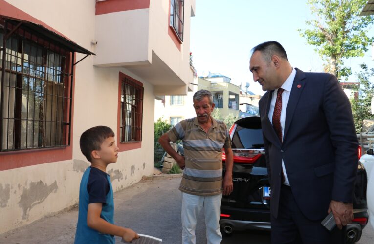 ÇOCUKLARIN BAŞKAN YILMAZ SEVGİSİ